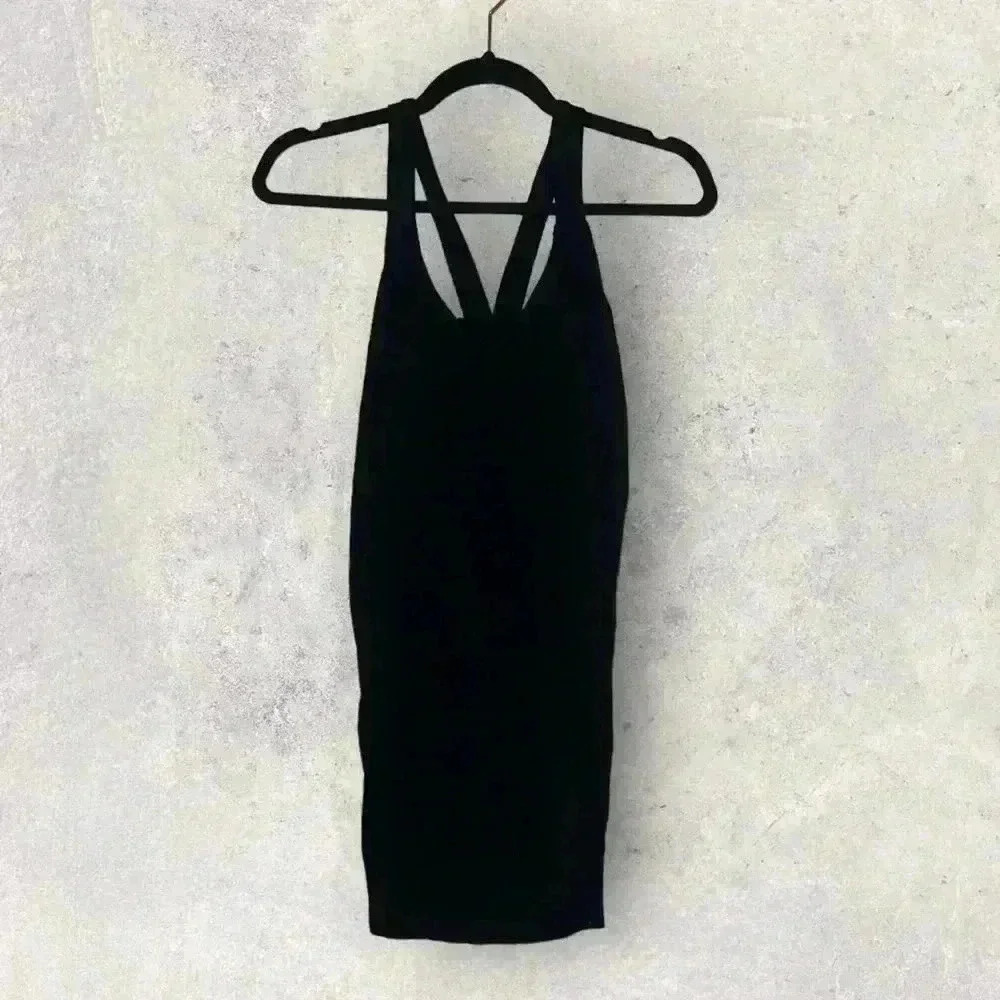 Black cut out body on mini dress free people size‎ XS/S